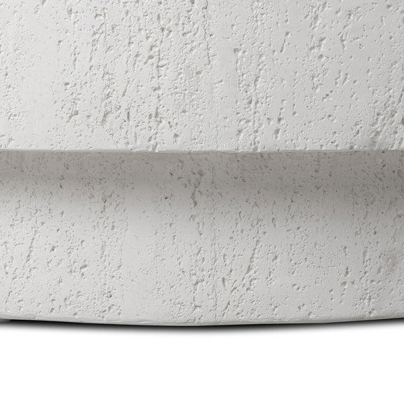 Kesia Outdoor Coffee Table - Coarse Ivory Concrete
