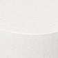 Kesia Outdoor End Table - Coarse Ivory Concrete