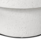 Kesia Outdoor End Table - Coarse Ivory Concrete