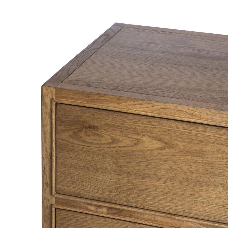 Kodo 8 Drawer Dresser - Light Brown Oak