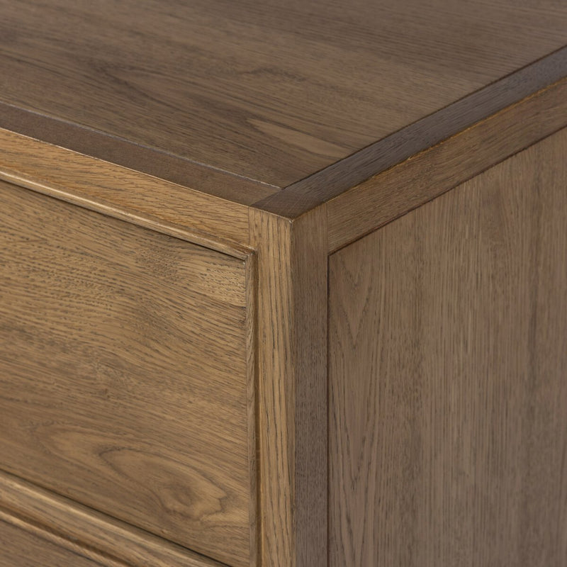 Kodo 8 Drawer Dresser - Light Brown Oak