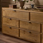 Kodo 8 Drawer Dresser - Light Brown Oak