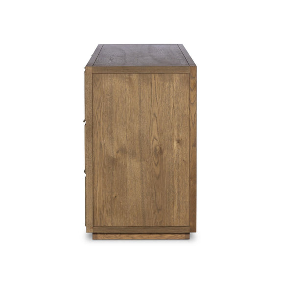 Kodo 8 Drawer Dresser - Light Brown Oak