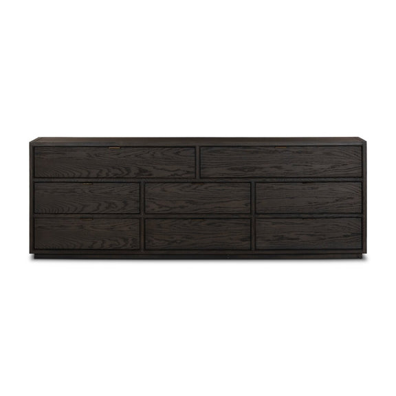 Kodo 8 Drawer Dresser - Espresso Oak
