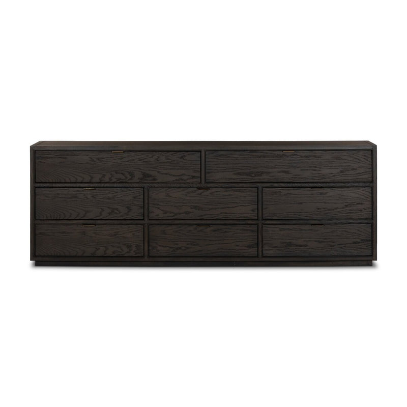 Kodo 8 Drawer Dresser - Espresso Oak