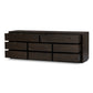 Kodo 8 Drawer Dresser - Espresso Oak