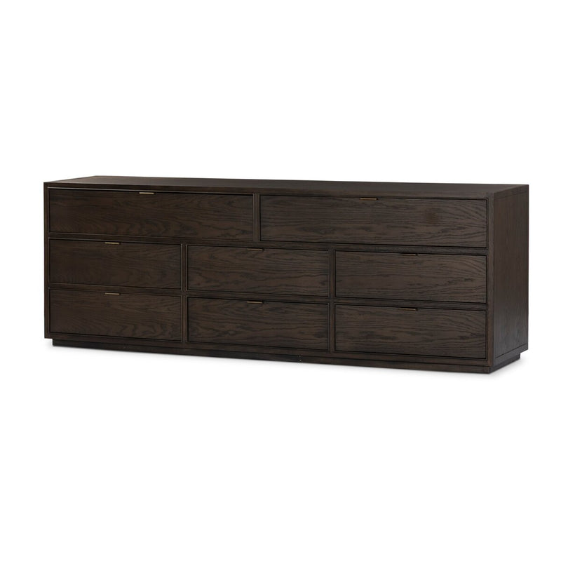 Kodo 8 Drawer Dresser - Espresso Oak