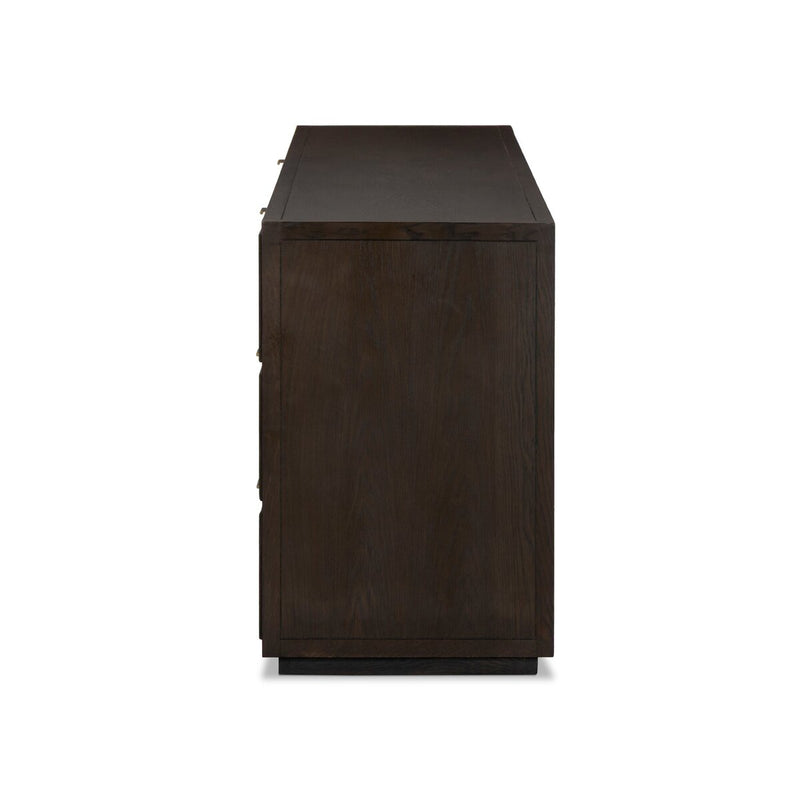 Kodo 8 Drawer Dresser - Espresso Oak
