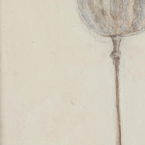 Poppy Crema by Paul Meyer - Rustic Walnut Floater