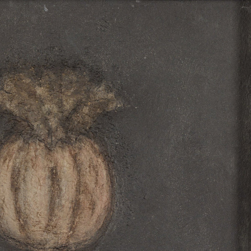 Poppy Noche by Paul Meyer - Rustic Walnut Floater