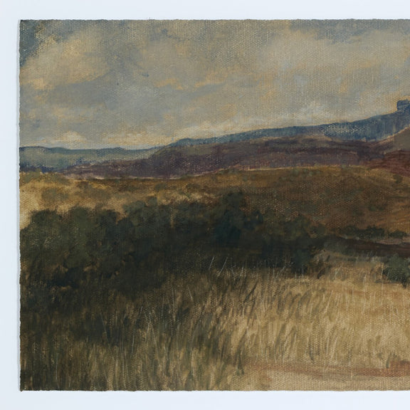 Desert Hues I by Aileen Fitzgerald - Rooftop Vertical Grain White Oak