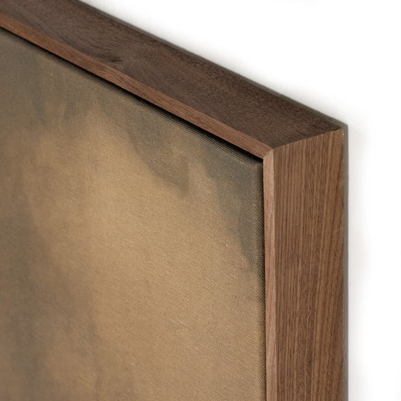 Woven Together by Aileen Fitzgerald - Rustic Walnut Floater