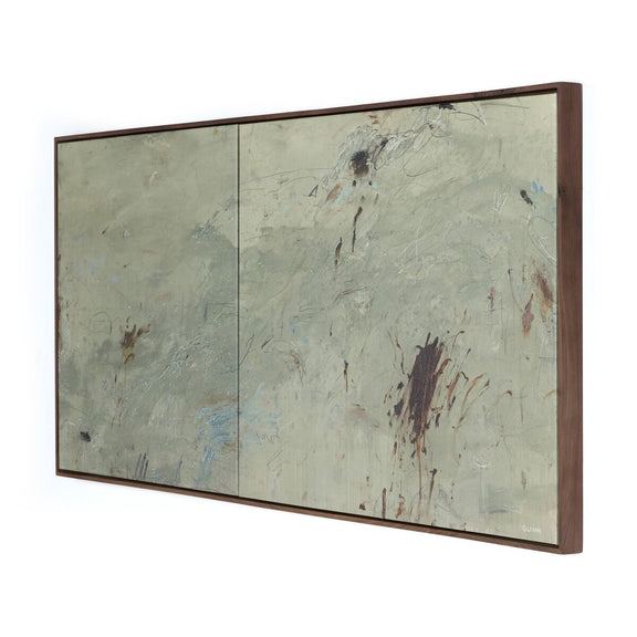 At Peace and In Place by Tyler Guinn - Rustic Walnut Floater