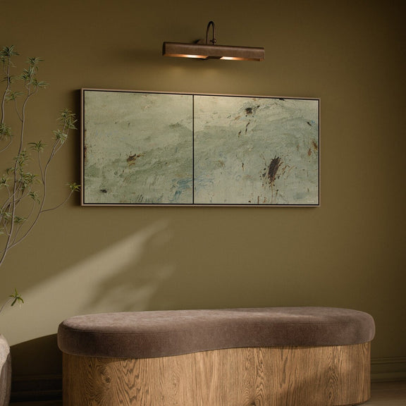 At Peace and In Place by Tyler Guinn - Vertical Grain White Oak Floater