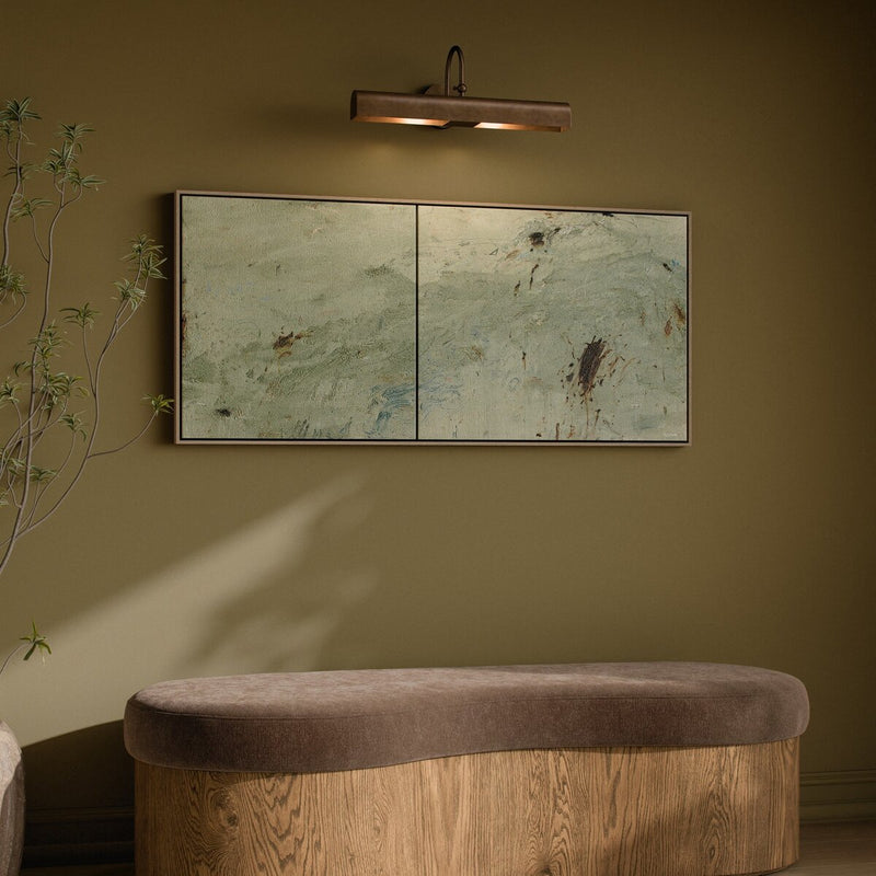 At Peace and In Place by Tyler Guinn - Vertical Grain White Oak Floater