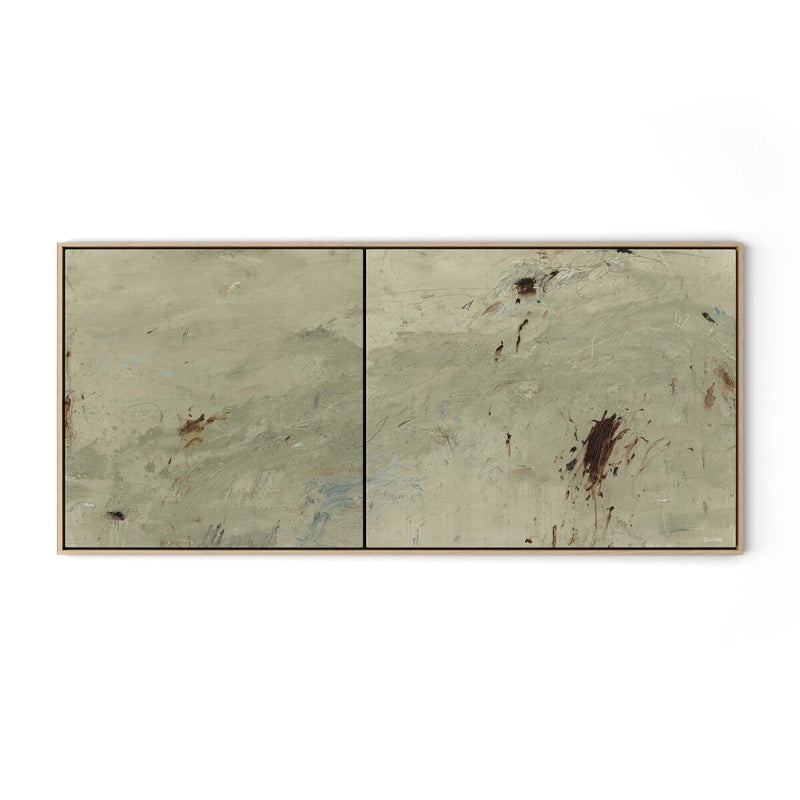 At Peace and In Place by Tyler Guinn - Vertical Grain White Oak Floater