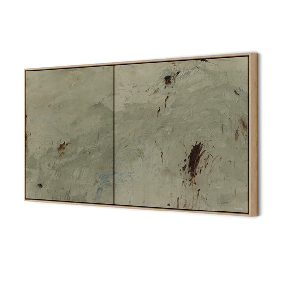 At Peace and In Place by Tyler Guinn - Vertical Grain White Oak Floater