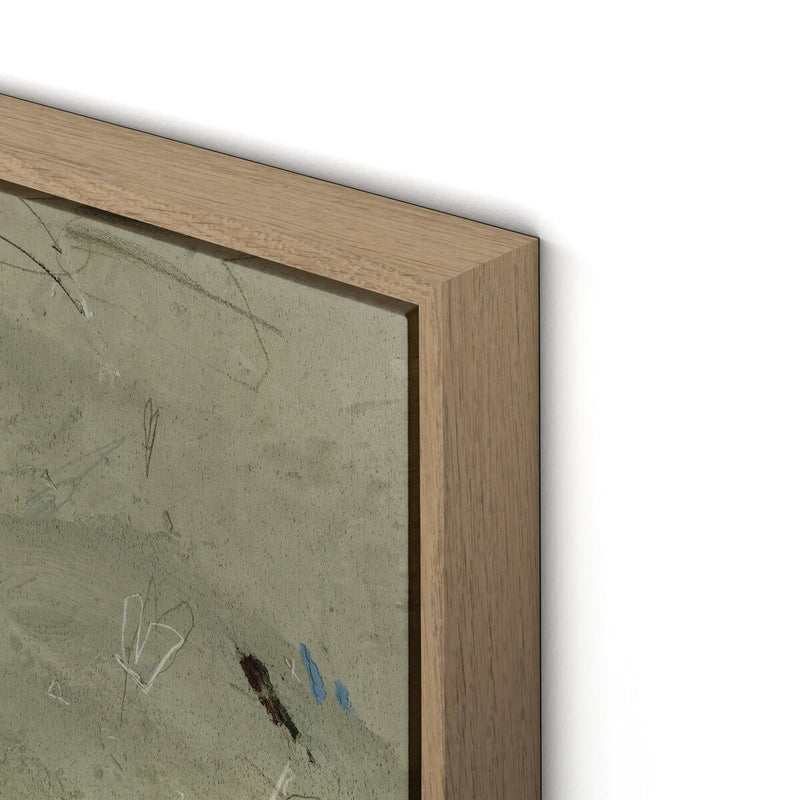 At Peace and In Place by Tyler Guinn - Vertical Grain White Oak Floater