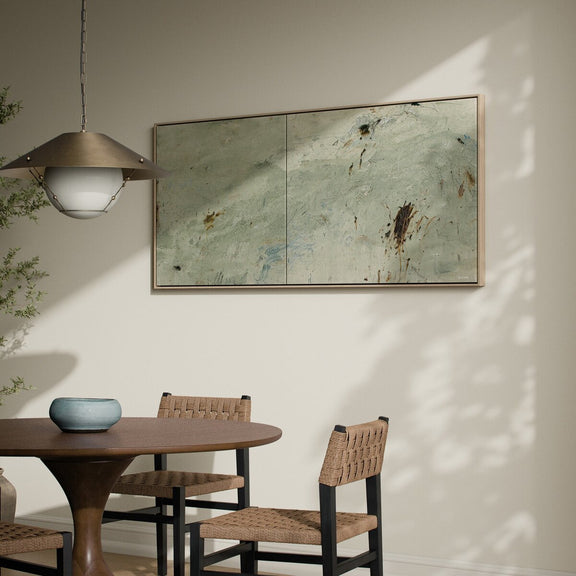 At Peace and In Place by Tyler Guinn - Vertical Grain White Oak Floater