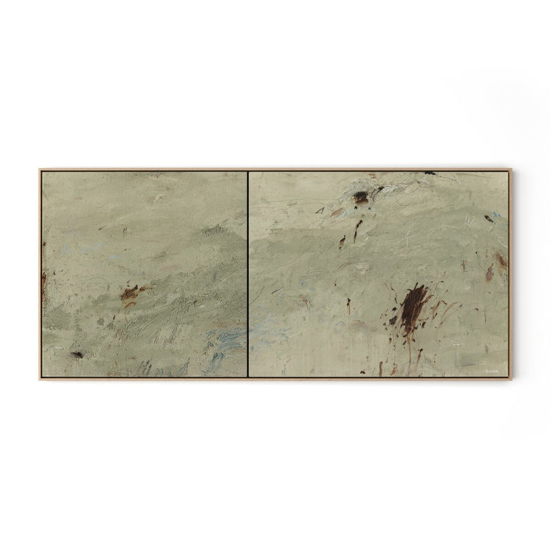 At Peace and In Place by Tyler Guinn - Vertical Grain White Oak Floater