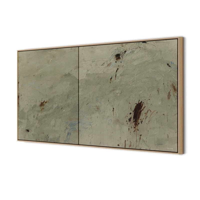 At Peace and In Place by Tyler Guinn - Vertical Grain White Oak Floater
