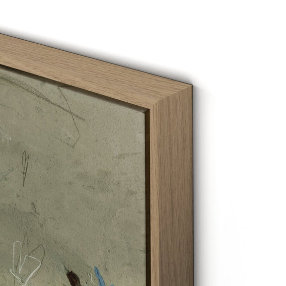 At Peace and In Place by Tyler Guinn - Vertical Grain White Oak Floater