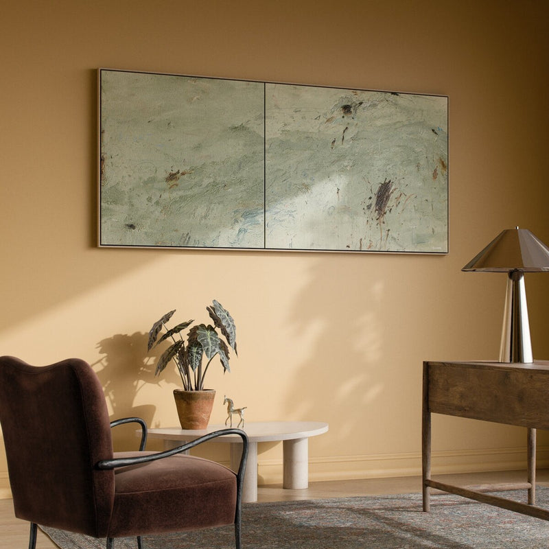 At Peace and In Place by Tyler Guinn - Vertical Grain White Oak Floater