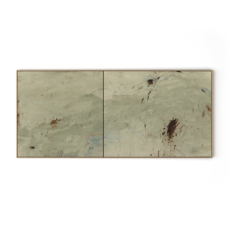 At Peace and In Place by Tyler Guinn - Vertical Grain White Oak Floater