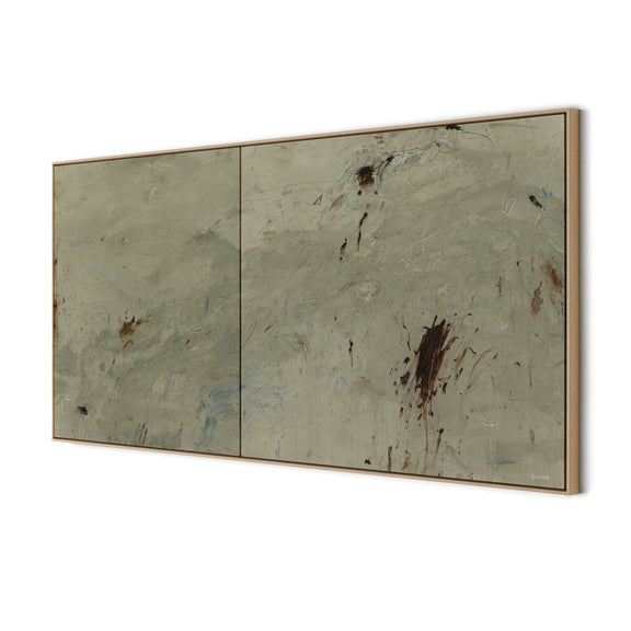 At Peace and In Place by Tyler Guinn - Vertical Grain White Oak Floater