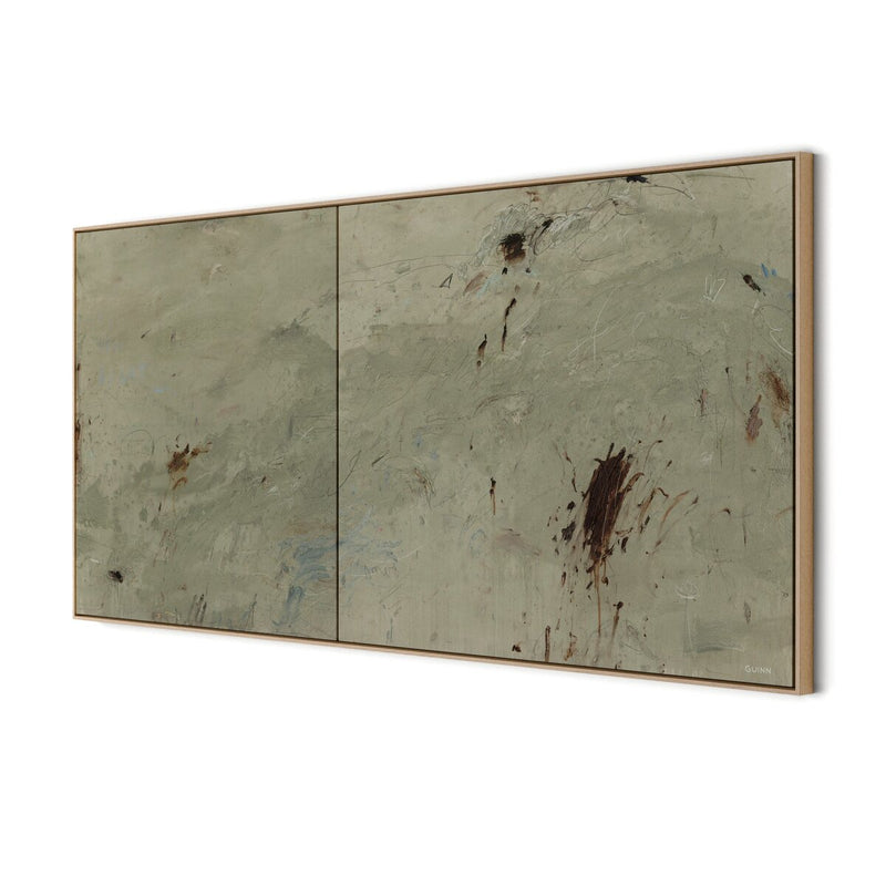 At Peace and In Place by Tyler Guinn - Vertical Grain White Oak Floater