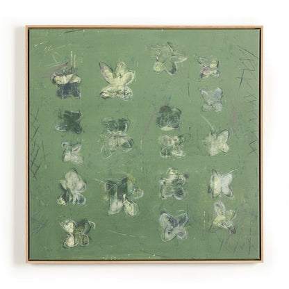 Verdant Garden by Jamie Beckwith - White Oak Floater