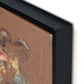 Copper Graffiti by Jamie Beckwith - Black Maple Floater