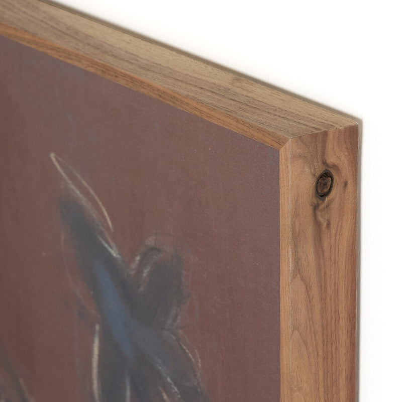 Vintage by Jamie Beckwith - Rustic Walnut Floater