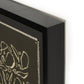 Cream On Black Glimmer by Laurel-Dawn Latshaw - Black Maple