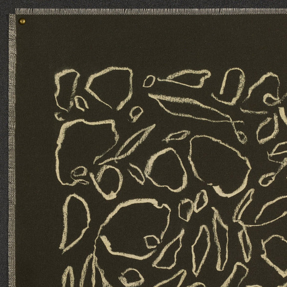 Cream On Black Glimmer by Laurel-Dawn Latshaw - Black Maple