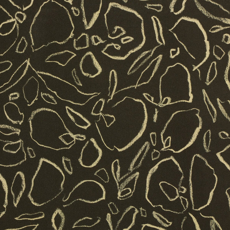 Cream On Black Glimmer by Laurel-Dawn Latshaw - Black Maple