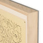 Black On Cream Glimmer by Laurel-Dawn Latshaw - White Oak