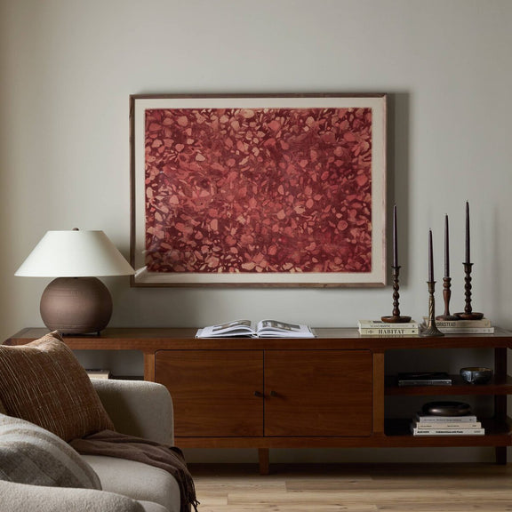 Glimmer No 28 by Laurel-Dawn Latshaw - Rooftop Rustic Walnut