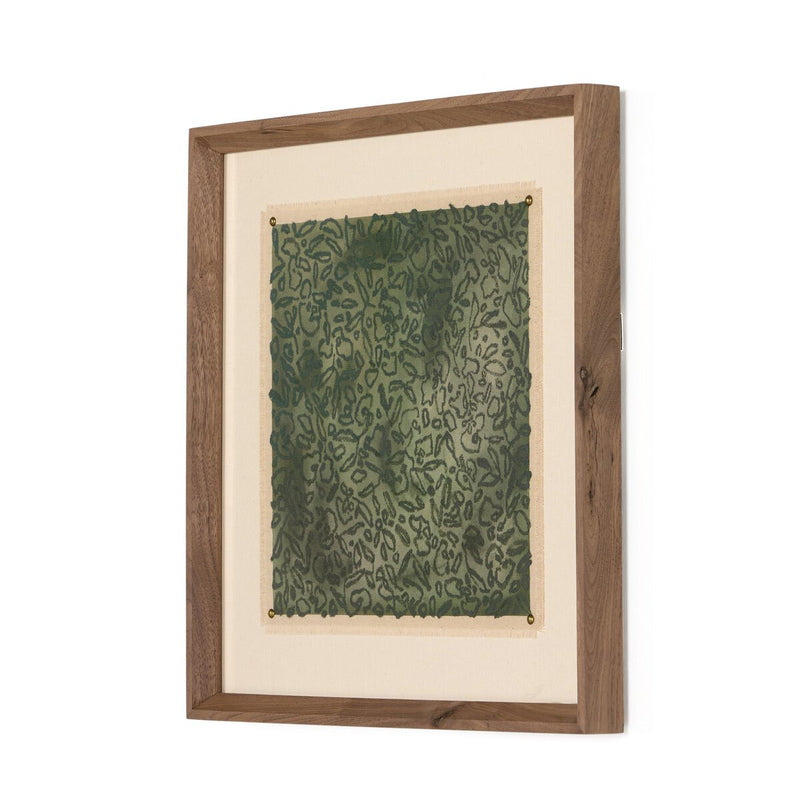 Green Glimmer by Laurel-Dawn Latshaw - Rooftop Rustic Walnut