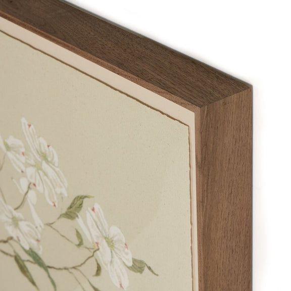 Tan Chinoiserie by Laurel-Dawn Latshaw - Rooftop Rustic Walnut