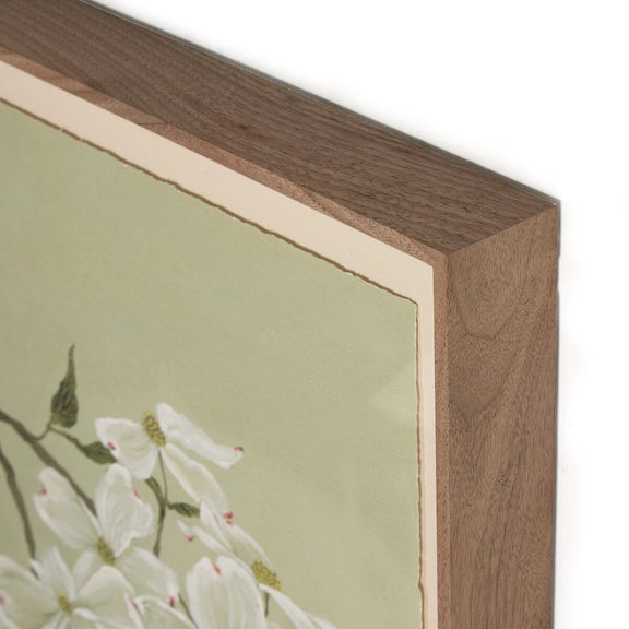 Green Chinoiserie by Laurel-Dawn Latshaw - Rooftop Rustic Walnut