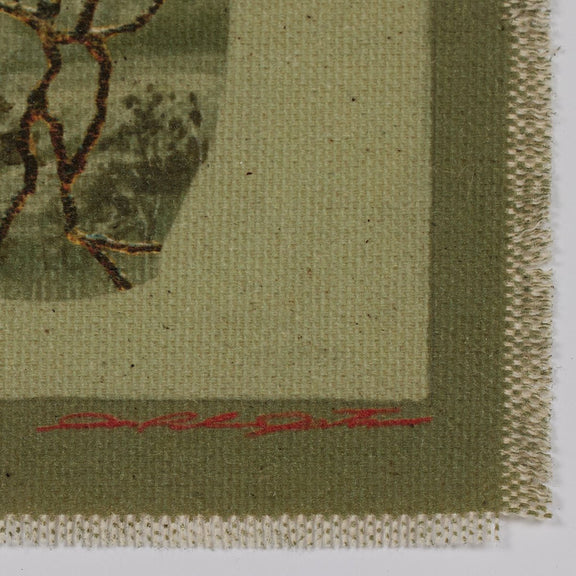 Poetic Mend Green by Laurel-Dawn Latshaw - Rooftop Vertical Grain White Oak