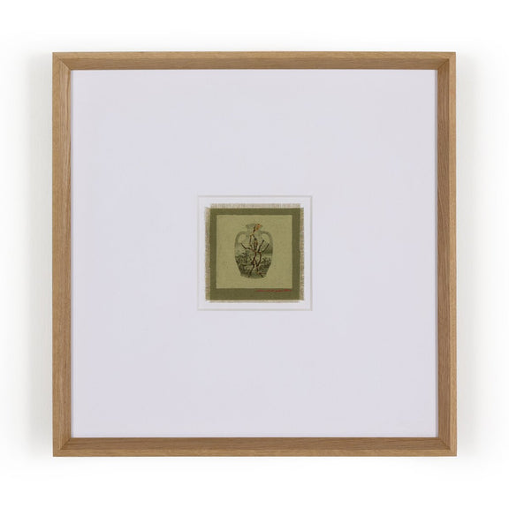 Poetic Mend Green by Laurel-Dawn Latshaw - Rooftop Vertical Grain White Oak