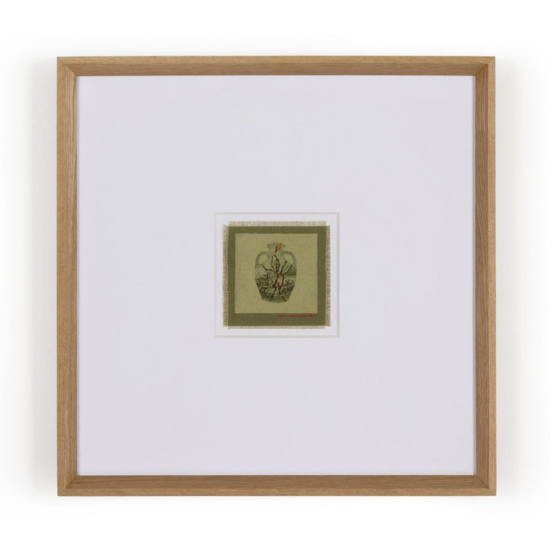 Poetic Mend Green by Laurel-Dawn Latshaw - Rooftop Vertical Grain White Oak