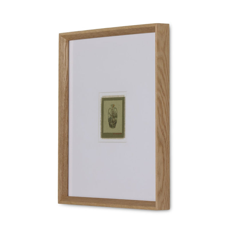 Poetic Mend Green by Laurel-Dawn Latshaw - Rooftop Vertical Grain White Oak