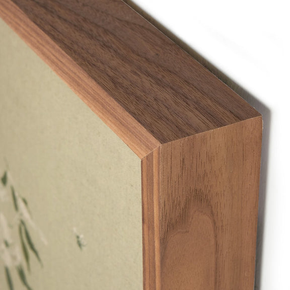 Linen Chinoiserie by Laurel-Dawn Latshaw - Walnut 2.5