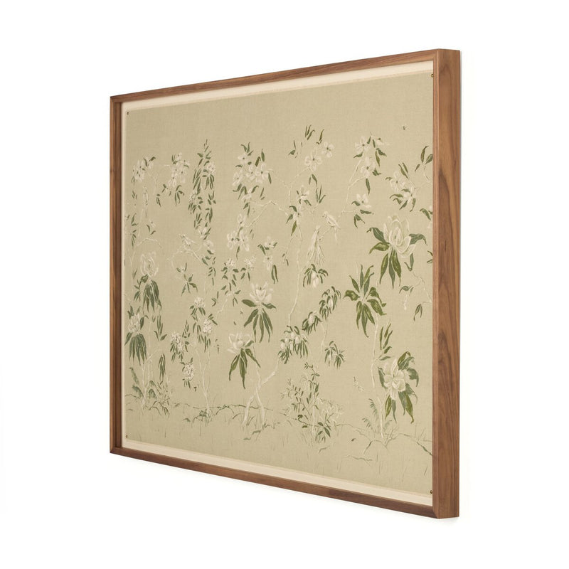 Linen Chinoiserie by Laurel-Dawn Latshaw - Walnut 2.5