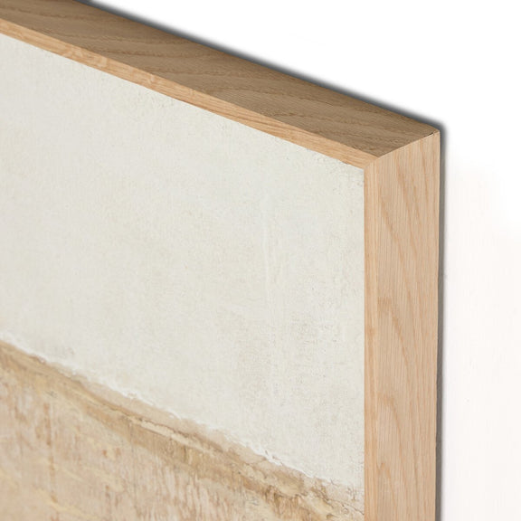 Coastal Desert by Paul Meyer - White Oak Floater