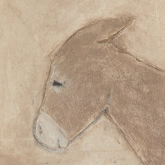 Burro Marron by Paul Meyer - White Oak Floater
