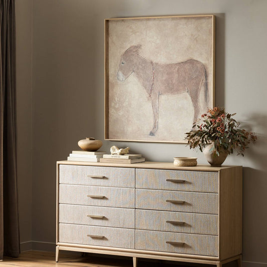 Burro Marron by Paul Meyer - White Oak Floater